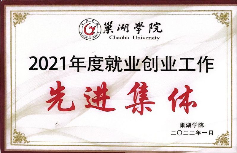 2021年度就业创业工作先进集...